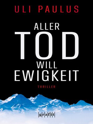 cover image of Aller Tod will Ewigkeit
